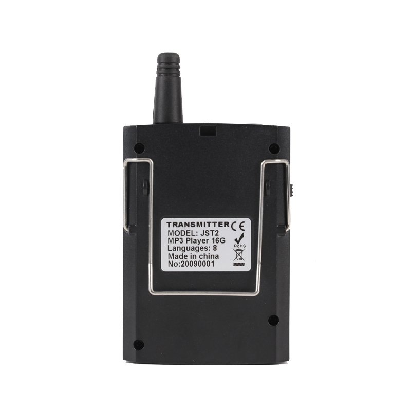 Mix Tech ATGS02 Compact Walkie Talkie With 30-Hour Rechargeable Lithium Battery, 3.5mm Earphone Output, And OLED Screen Support